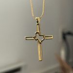 Texas Cross Pendant Necklace